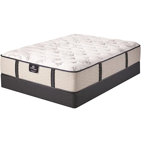 Queen Plush Mattress and Foundation